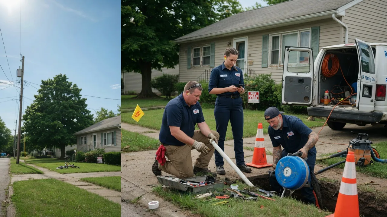 Sewer Line Repair in Hayesville, IA near me